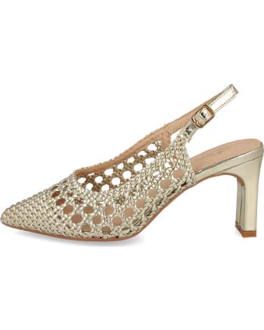 PINKDESERT ZAPATOS DESTALONADOS TRENZADOS BL2609-1 ORO