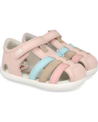 GARVALIN SANDALIAS BAREFOOT 262325-C779 ROSA- MULTICOLOR