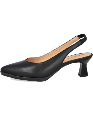 DESIREÉ ZAPATOS DESTALONADOS DESIREÉ MACA2 TACÓN BAJO NEGRO