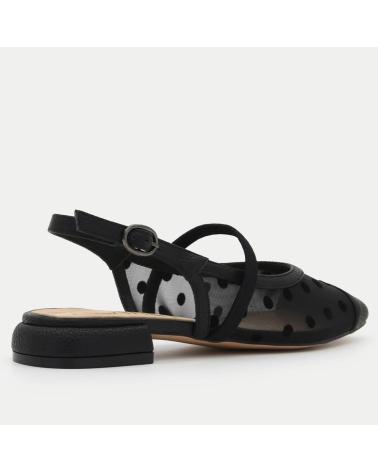 AZAREY BAILARINA DESTALONADA CON TUL Y LUNARES 578L354-57 NEGRO