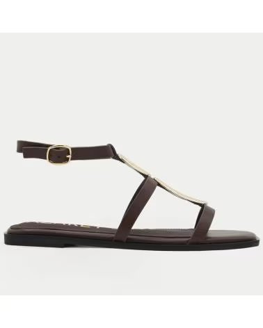 AZAREY SANDALIAS 070-503025 EN PARA MUJER MARRON