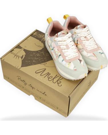 ANEKKE ZAPATILLAS ANEKKE SMART CON DISEÑO TEXTURIZADO PINK