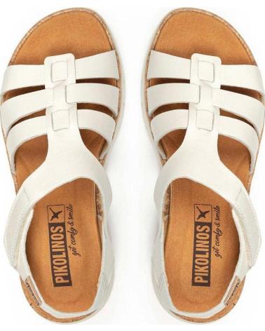 PIKOLINOS SANDALIAS PIKOLINOS W4N-0754 EN PIEL CREMA