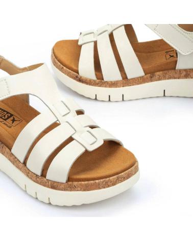 PIKOLINOS SANDALIAS PIKOLINOS W4N-0754 EN PIEL CREMA