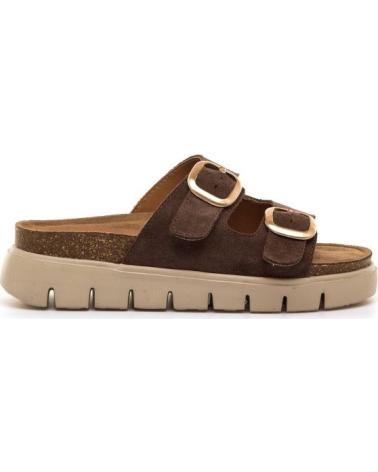 MTNG SANDALIAS LION EN MARRON PARA MUJER SUEDE 2 MOCHA