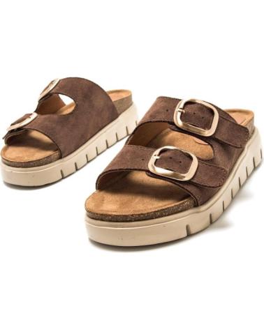 MTNG SANDALIAS LION EN MARRON PARA MUJER SUEDE 2 MOCHA