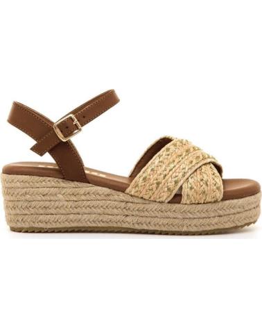 MTNG SANDALI LITA CON ZEPPA IN CORDA INTRECCIATA BEIGE