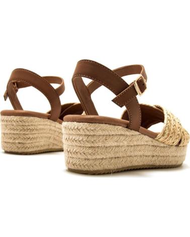MTNG SANDALI LITA CON ZEPPA IN CORDA INTRECCIATA BEIGE