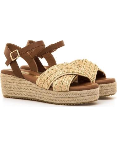 MTNG SANDALI LITA CON ZEPPA IN CORDA INTRECCIATA BEIGE