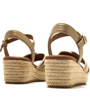 MTNG SANDALIA LITA 62744 CON PLATAFORMA DE ESPARTO BEIGE