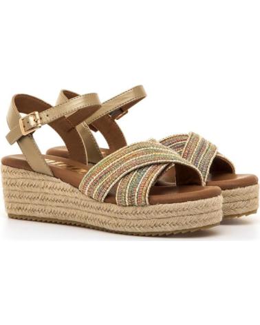 MTNG SANDALIA LITA 62744 CON PLATAFORMA DE ESPARTO BEIGE