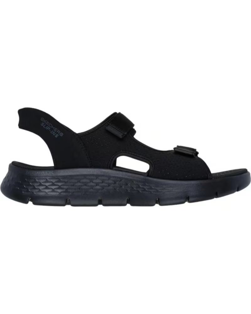 SKECHERS SANDALIAS SLIP-INS GO WALK FLEX ARCHITECT NEGRO