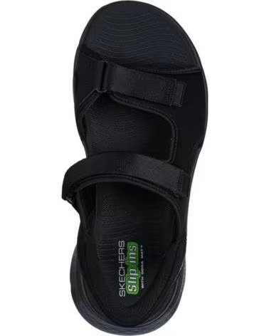 SKECHERS SANDALIAS SLIP-INS GO WALK FLEX ARCHITECT NEGRO