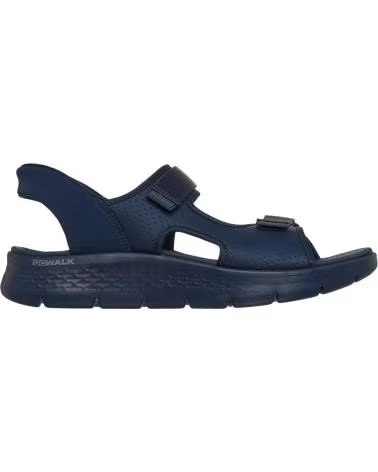 SKECHERS SANDALIA SLIP-INS GO WALK ARCH FLEX AZUL