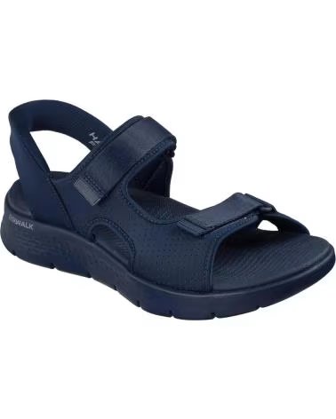 SKECHERS SANDALIA SLIP-INS GO WALK ARCH FLEX AZUL