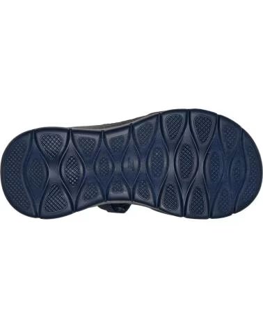 SKECHERS SANDALIA SLIP-INS GO WALK ARCH FLEX AZUL