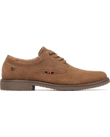 XTI ZAPATOS OXFORD DE SERRAJE CAMEL