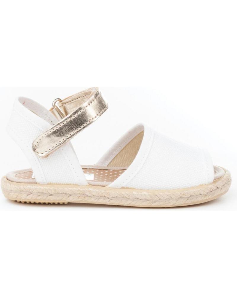 Sandálias De Niña ANGELITOS SANDALIA PIEL 111 BLANCO