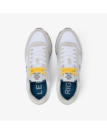 SUN68 SNEAKERS SUN 68 TOM SOLID 01 BIANCO BLANCO