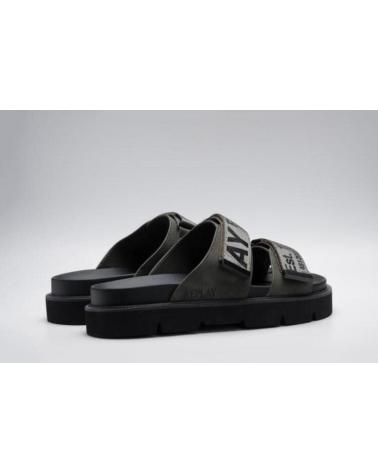 REPLAY SANDALIA DOBLE TIRA HALLAN STRAP GRIS