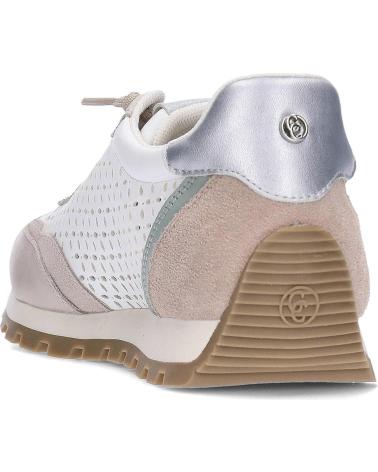 CARMELA DEPORTIVA PARA MUJER 163113 TROQUELADA BEIGE