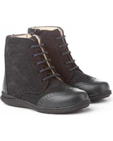 Stivaletti per Bambina ANGELITOS PASCUALONA PIEL 1003 MARINO