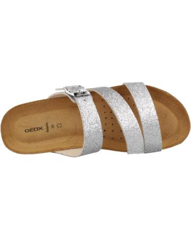 GEOX SANDALES GEOX D NEW STHELLAE ARGENT C1007