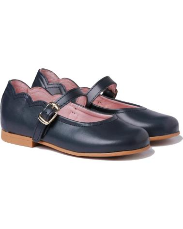 Schuhe für Mädchen ANGELITOS FRANCESITA PIEL 1103 MARINO