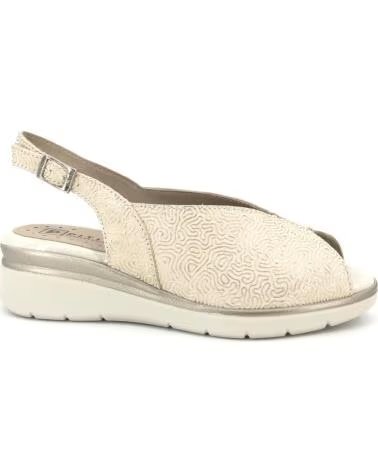 PITILLOS SANDALIAS 080-11044 EN BEIGE PARA MUJER ORO