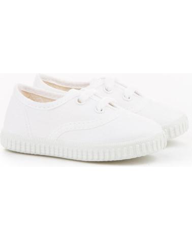 Deportivas de Niña y Niño ANGELITOS LONA TEXTIL 121 BLANCO