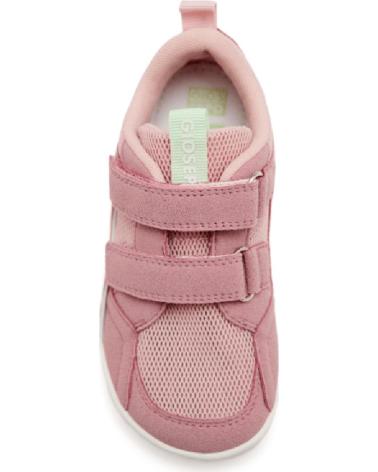 GIOSEPPO DEPORTIVA BAREFOOT PARA CHICA 74672-P5 COLEBROOK REJILLA ROSA