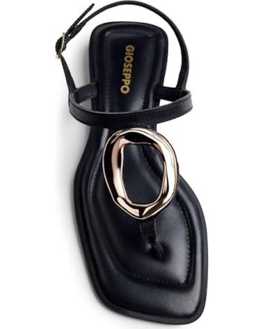 GIOSEPPO SANDALIAS PARA MUJER 79024 PIEL MATUU NEGRO