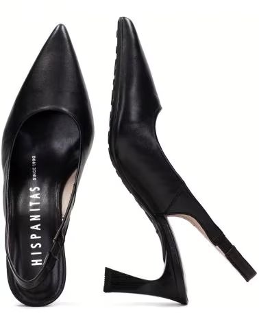 HISPANITAS ZAPATOS DE SALÓN DESTALONADOS GIORGIA NEGRO