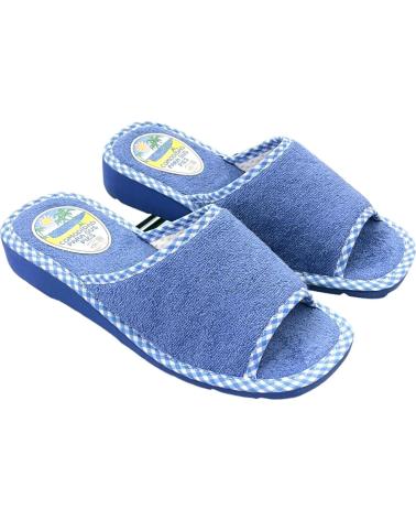 BEREVERE ZAPATILLAS DE CASA BEREVERE V5036PA CON CUÑA VARIOS COLORES