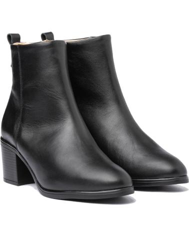 Botins de Mulher EVA MAÑAS BOTIN PIEL 1302 NEGRO