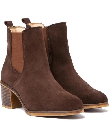 Botins de Mulher EVA MAÑAS BOTIN PIEL 1304 MARRON