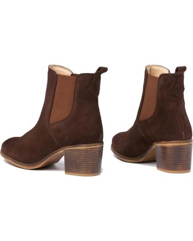 Botins de Mulher EVA MAÑAS BOTIN PIEL 1304 MARRON