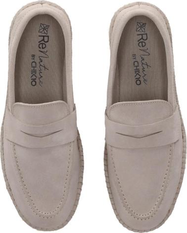 CHIKA10 MOCASSIM ESTILO ALPARGATA YUTON 01 TAUPE-TAUPE