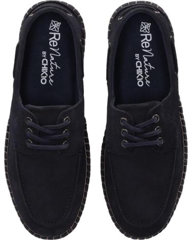 CHIKA10 SAPATILHAS ESTILO NÁUTICO YUTON MARINO-NAVY