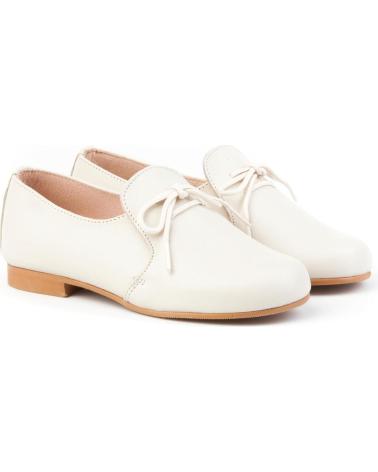 Schuhe für Mädchen und Junge ANGELITOS ZAPATO GALES PIEL 1393 BEIGE