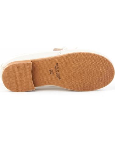Schuhe für Mädchen und Junge ANGELITOS ZAPATO GALES PIEL 1393 BEIGE