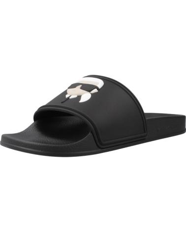 KARL LAGERFELD CHANCLAS HOMBRE MODELO KONDO KARL NFT SLIDE COLOR NEGRO V00 V00 BLACK