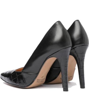 Zapatos de tacón de Mujer EVA MAÑAS SALON PIEL 1490 NEGRO