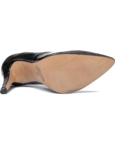 Zapatos de tacón de Mujer EVA MAÑAS SALON PIEL 1490 NEGRO