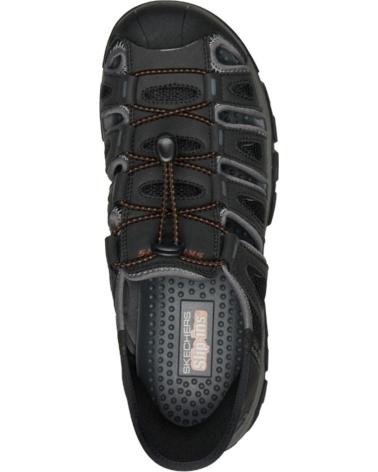SKECHERS SANDÁLIAS TRESMEN SLIP-INS NEGRO