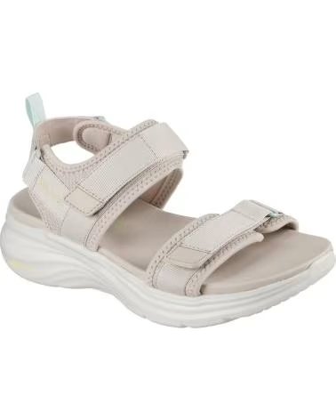 SKECHERS SANDÁLIAS DESPORTIVAS VAPOR FOAM LAIDBACK MOMENTS BEIG
