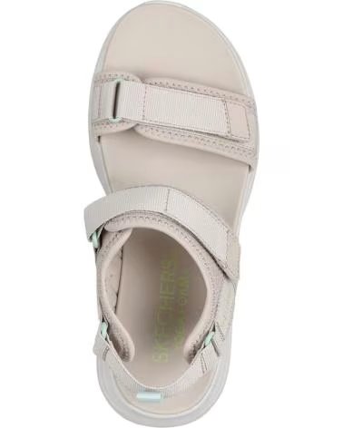 SKECHERS SANDÁLIAS DESPORTIVAS VAPOR FOAM LAIDBACK MOMENTS BEIG