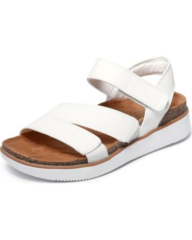 SKECHERS SANDÁLIAS LIFTED COMFORT COM TIRAS CRUZADAS BLANCO