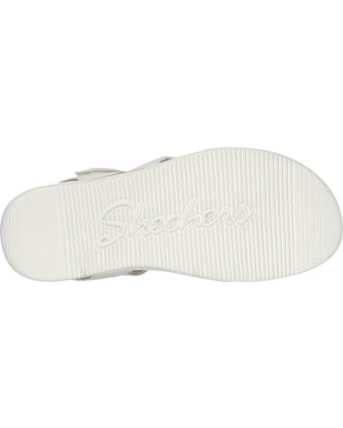SKECHERS SANDÁLIAS LIFTED COMFORT COM TIRAS CRUZADAS BLANCO
