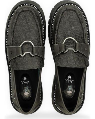 ANEKKE MOCASSINS TOWANDA COM SOLA TRACK BLACK